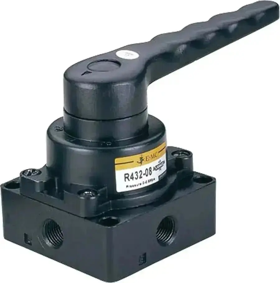 rotary lever valve
