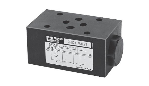 Check Modular Valves MCV-02