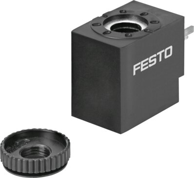 Festo solenoid valve coil for pneumatic valves and industrial automation